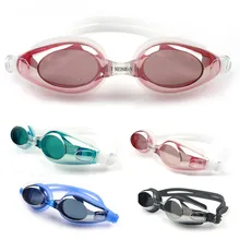Новинка года; стильное платье плавательные очки гальванические стекла Водонепроницаемый Анти-туман УФ-Для мужчин и Для женщин-очки для плавания оборудования Для мужчин t