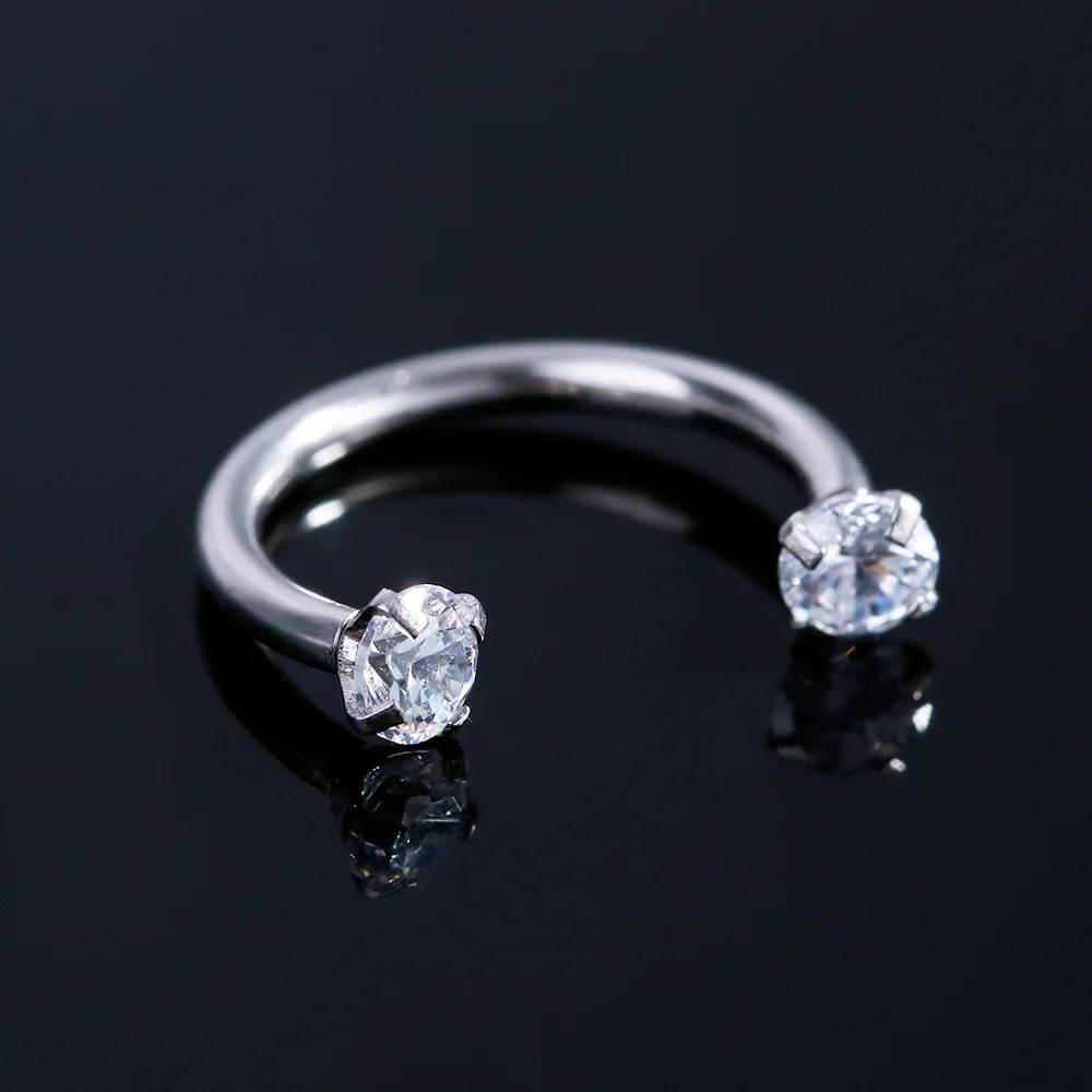 Surgical Steel Earring Internal Piercing Septo Nose Lip Eyebrow Ear Septum Cartilage Helix Captive Hoop Ring Belly Piercing 1Pc hoop earrings,piercing jewelry,nose rings,body piercing jewelry,body jewelry,ear piercing jewelry,body piercing earrings,ear studs,nose studs,belly button piercings
