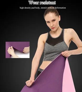 

Wholesale high density fitness eco friendly yoga carpet 100% TPE anti-slip yoga mat