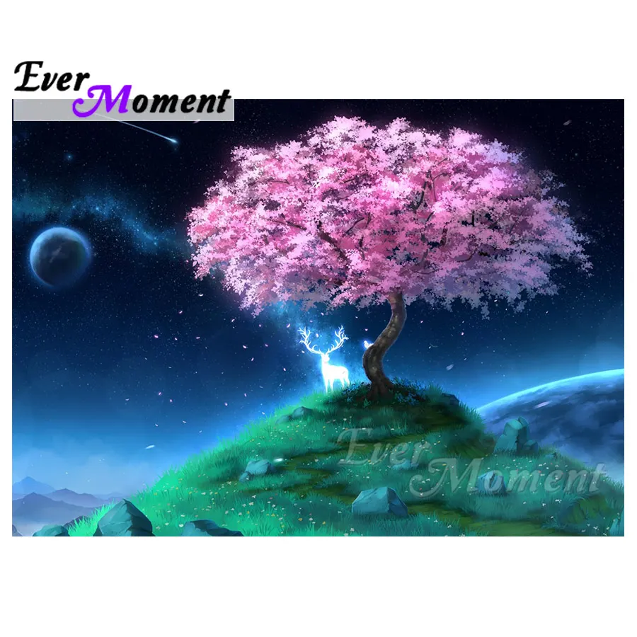 Набор для алмазной живописи с изображением дерева | Дом и сад