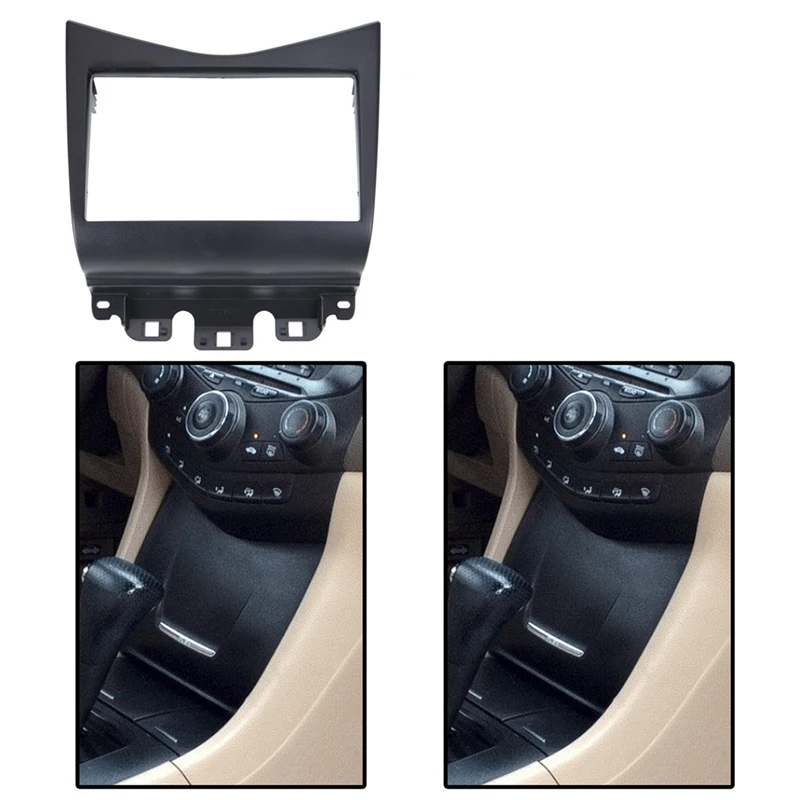 Двойной Din фасции Для Honda Accord 02-07 Радио DVD стерео CD панель Dash Монтажная Установка отделка комплект лицевая рамка Fasica