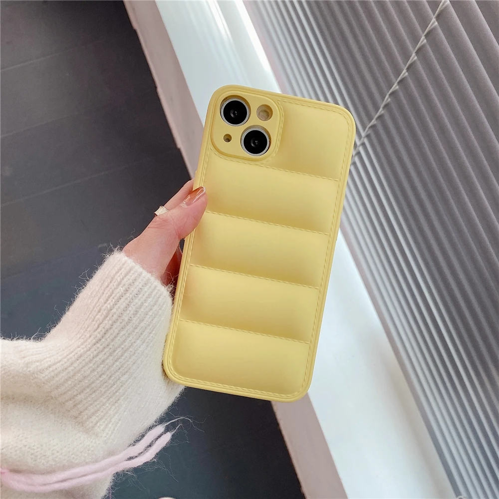 cute iphone 11 Pro Max cases Fashion Brand Down Jacket Cloth Back Cover For iPhone 13 11 12 Pro XS Max XR X 7 8 Plus Phone Case Shockrpoor Soft Silicon Coque iphone 11 Pro Max cover case