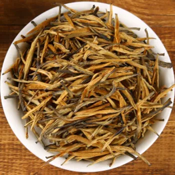 

China Yunnan Fengqing Golden needle Dian hong tea A Classic quality Green organic Golden bud Dianhong tea Black Tea oolong