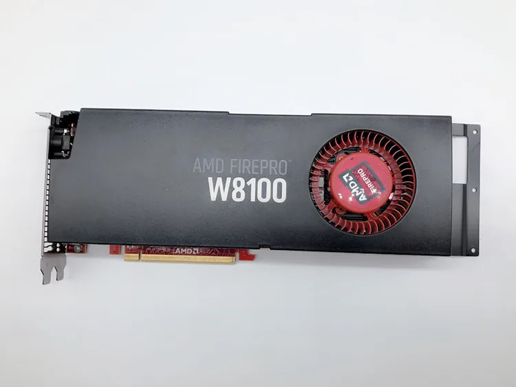 Оригинальная профессиональная видеокарта AMD FirePro W8100 8GB 3D визуализация дизайн моделирования