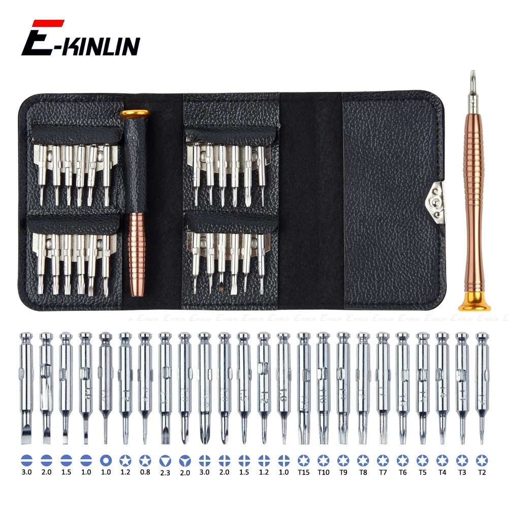 Multifunctional Precision Torx Hand Mobile Phone Opening Repair Tool For iPhone Android Smartphone Wallet Screwdriver Set | Мобильные