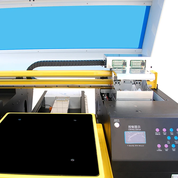 Цифровой принтер для футболок с 5113 печатной головкой быстрая скорость Rip предлагается планшетный струйный принтер для печати на футболках для футболки