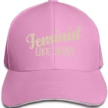 Унисекс феминистка как папа модная бейсболка с козырьком Кепка для путешествий/спорта