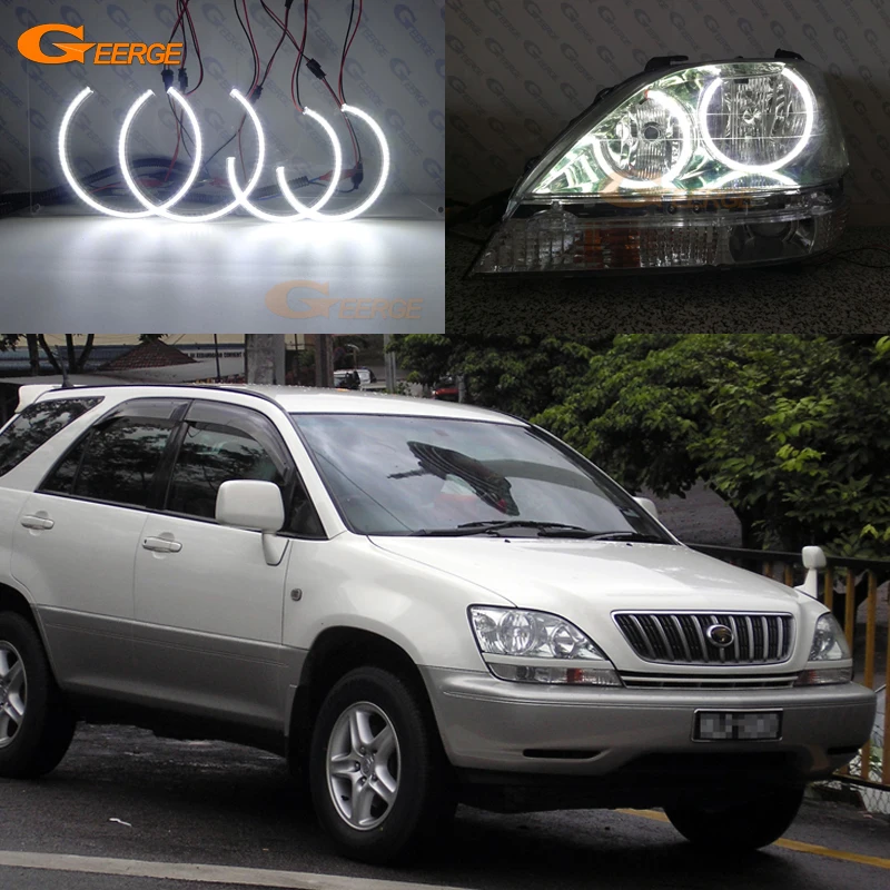 Комплект колец SMD для Toyota Harrier светодиодные кольца ангельские глазки
