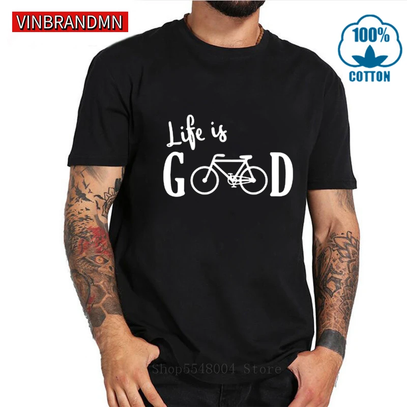 Футболка для велосипеда Life is Good на велосипеде футболка с низким содержанием
