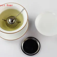 500 шт чайник Форма из нержавеющей стали лист заварочный фильтр ложка-шарик