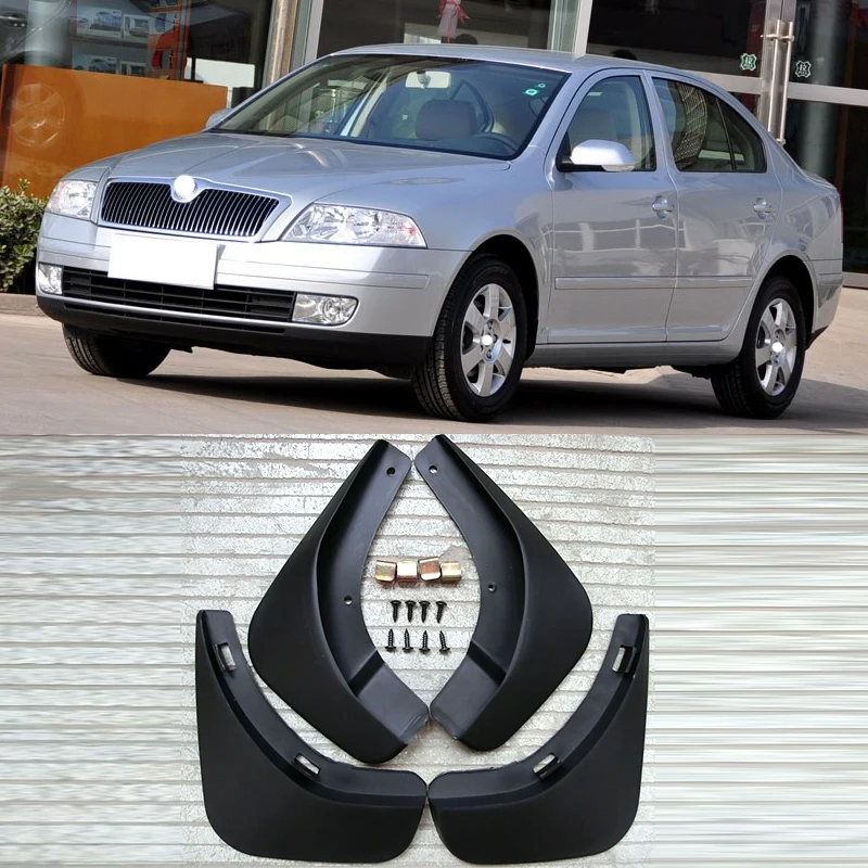 Автомобильный брызговик s для Skoda Octavia A5 2004-2012 4Dr брызговики брызговик крыло брызговиков 2011 2010 2009 2008 2007 2006