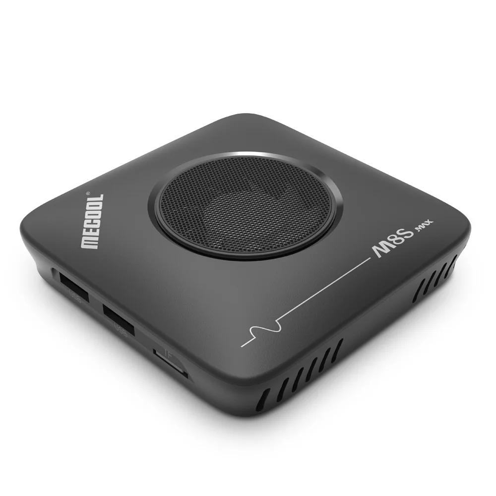 Mecool M8S Max Смарт ТВ Box Amlogic S912, 3 Гб оперативной памяти, Оперативная память 32GB Встроенная память 5G WI-FI bluetooth 4,0 Android 4K VP9 H.265 ТВ коробка с пультом дистанционного управления Управление