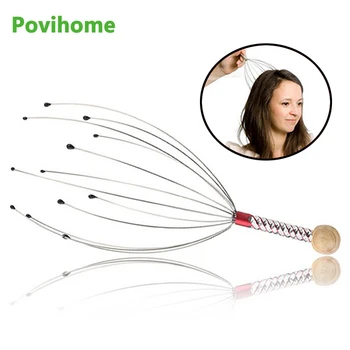 

1/3/5Pcs Octopus Head Scalp Neck Equipment Stress Release Massage Relaxation Claw Massager Tens Pain Relief Body Massager C178