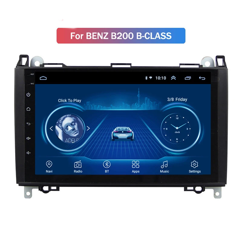 For Benz B200 B-class GPS Reversing Image All-in-One Car Navigation Device android 9 Radio Multimedia Player support BT WIFI | Автомобили