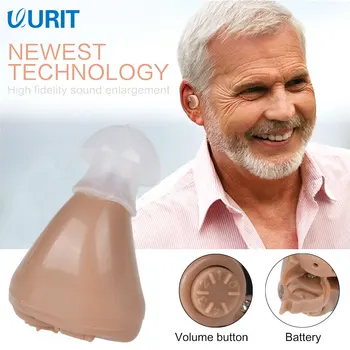

Hearing Aid Mini Digital Portable Right Left Invisible Sound Amplifiers Wireless Elderly Deaf Care Adjustable Tone Best Ear Aids