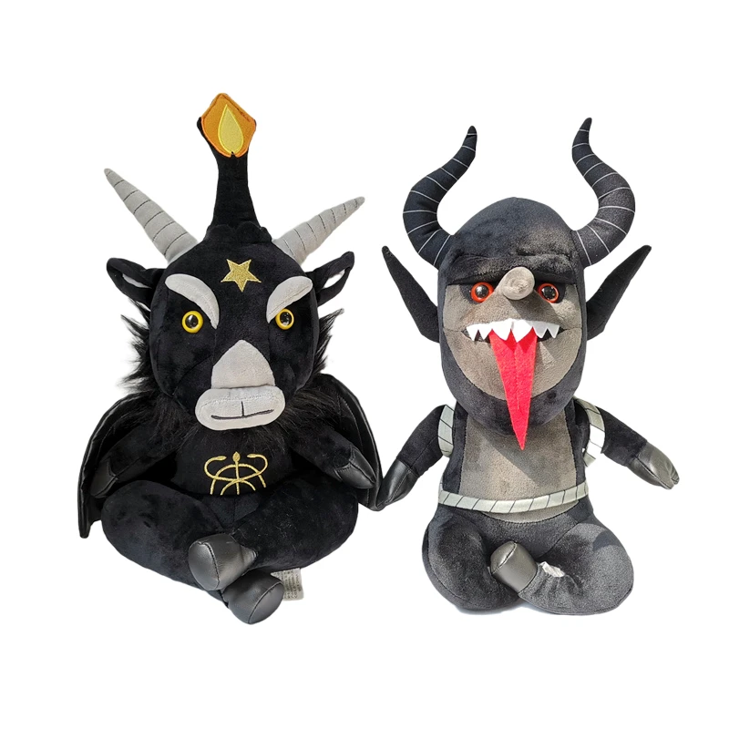 Плюшевая игрушка Cthulhu Krampus Anubis Behemoth Hydra KILLSTAR искусственный плюшевый кролик черный