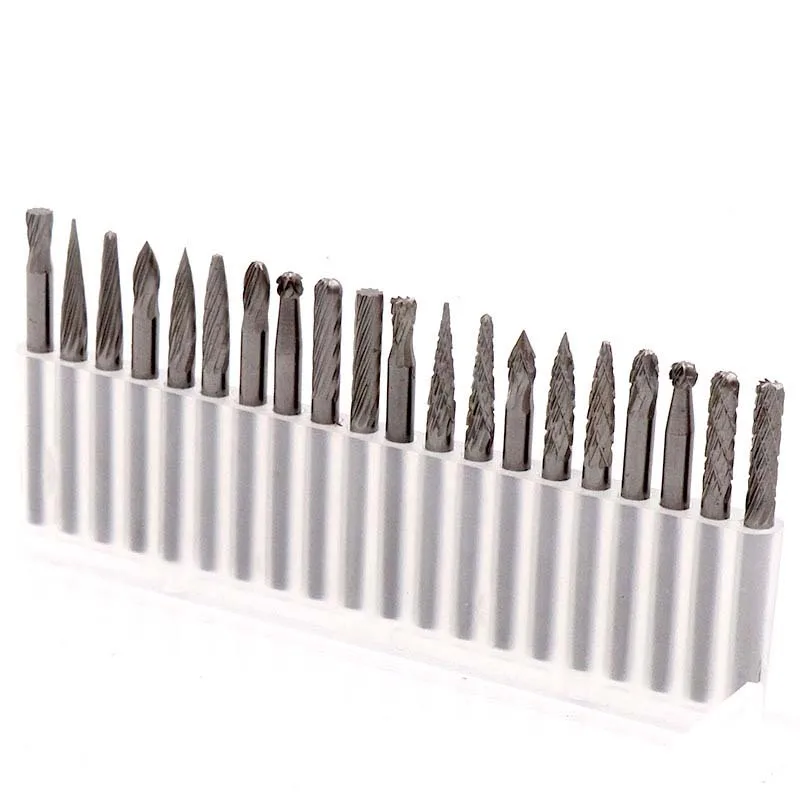 1 шт. 1/8 &quotнабор вращающихся заусенцев из карбида вольфрама для Dremel 4000