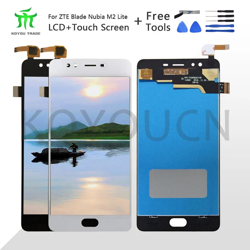 

5.5" For ZTE Nubia M2 Lite M2 Youth NX573J LCD Display Touch Screen Digitizer Replacement for Nubia M2 Lite phone