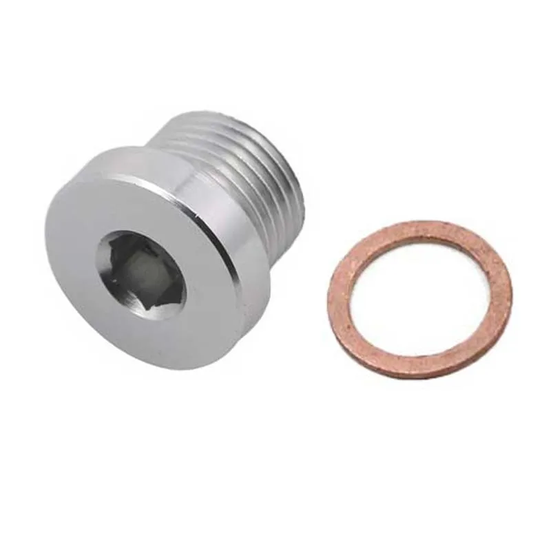 Magnetic Engine Oil Drain Plug 18x1.5MM for Porsche 911 986 996 997 Boxster Billet Aluminum 4 Color oil drain plug gasket oil drain plug seal washer engine gasket set