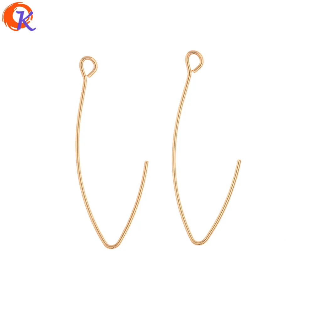 

Cordial Design 200Pcs 12*35MM Jewelry Accessories/Hand Made/DIY/Genuine Gold Plating/Earring Hooks/Jewelry Findings Component