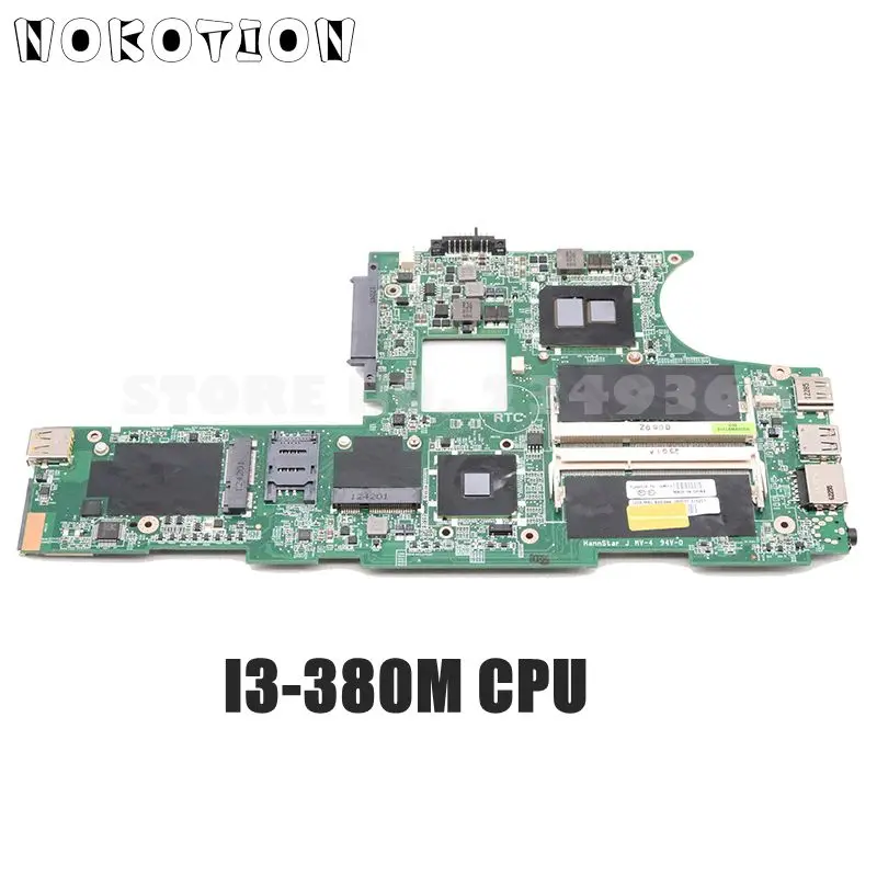 NOKOTION 04W0314 основная плата для lenovo E10 E11 X100E материнская плата для ноутбука DA0FL6MB8D0 I3-380M процессор DDR3