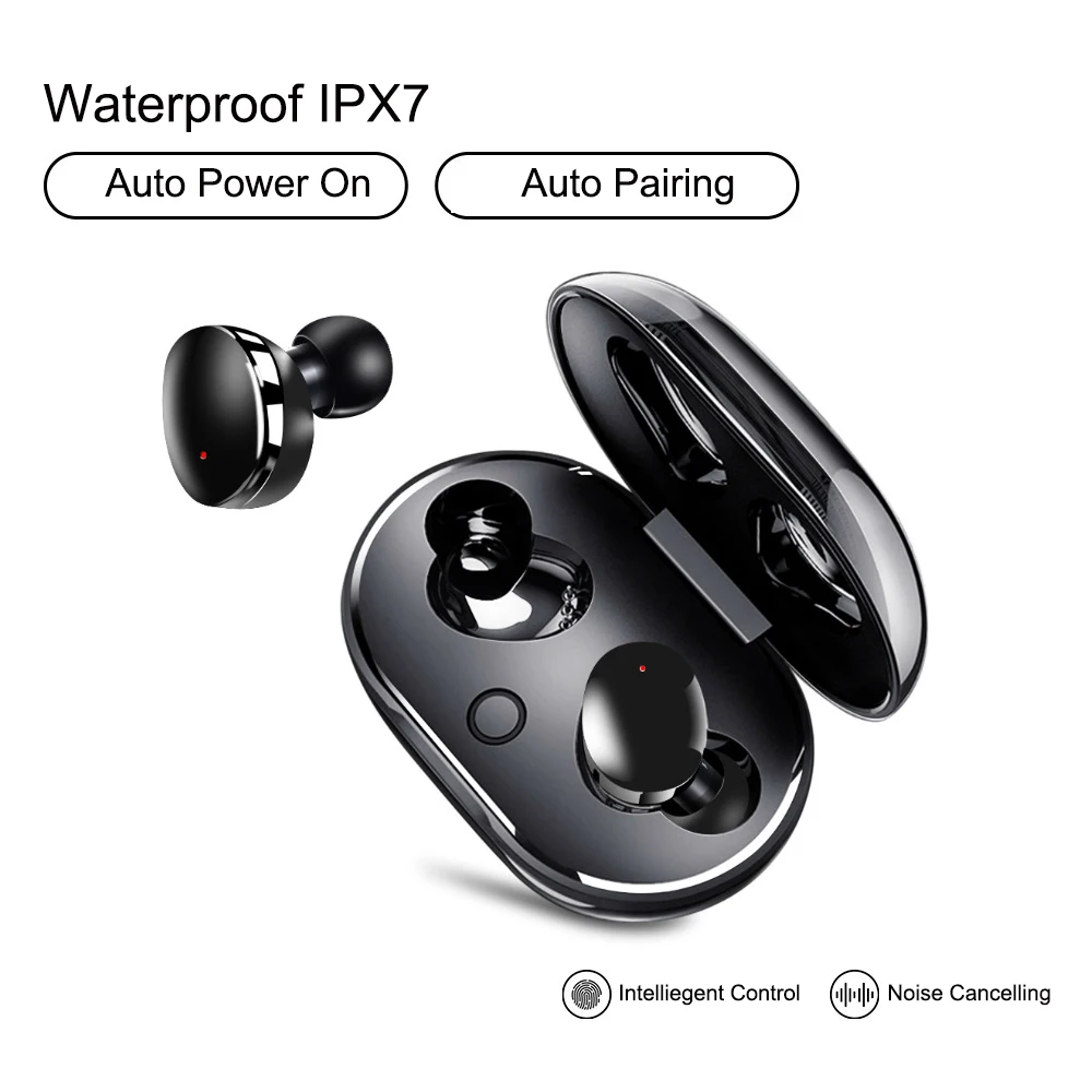 

Original Waterproof Bluetooth 5.0 In-Ear TWS Wireless Hifi Noise Cancelling Earbud Gaming Sport Earphone Earphones Headset