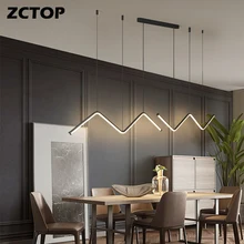 Plafonnier LED au design minimaliste, design moderne, luminaire décoratif d'intérieur, idéal pour une cuisine, une salle à manger, un Bar ou un bureau