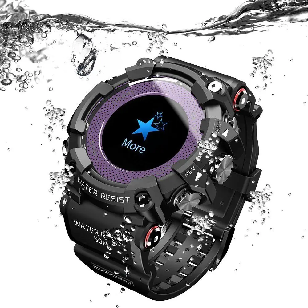 

New MX16 Color Screen Sport Smart Watch 50 ATM Waterproof Men Heart Rate Monitoring Long Time Standby Smartwatch Men Android IOS
