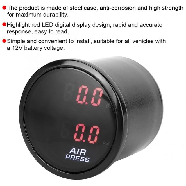 HX601 Precisione Manometro Digitale (1 0)BAR (0 20)BAR (0 , 53 OFF