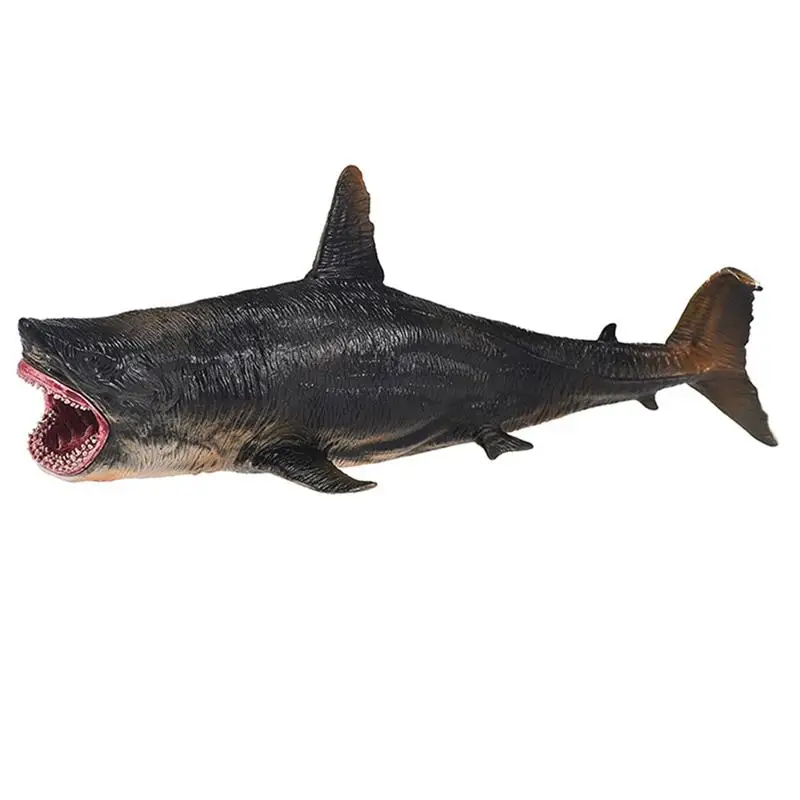 Искусственная Статуэтка Megalodon модель настольное украшение обучающая игрушка