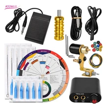 Роторная татуировочная машина лучший профессиональный набор татуировок Maquinas Набор татуировок набор татуажных машин