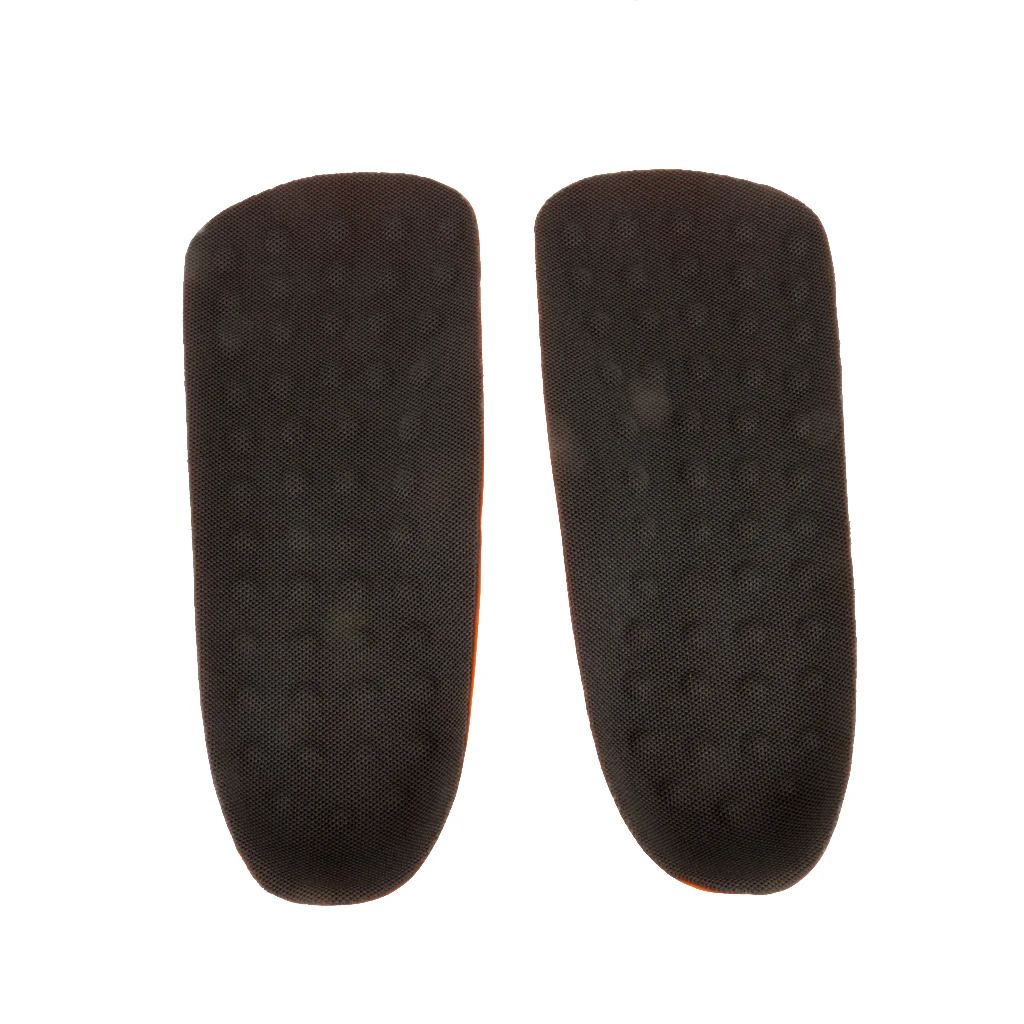 Men's Height Increase Insoles In Sock Shoe Pads Insert Heel Cups Foot Care