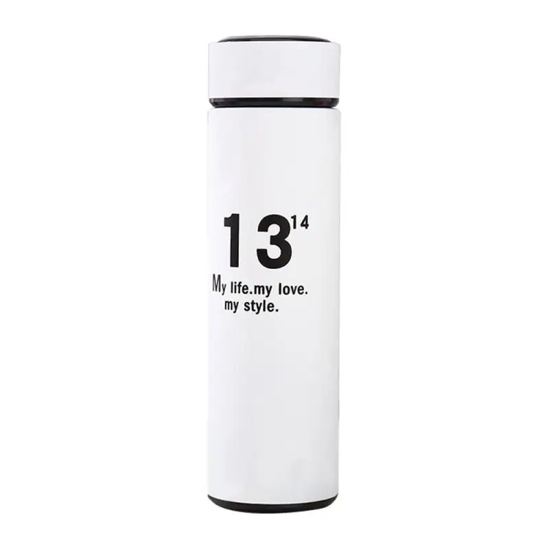 New Romantic Stainless Steel Thermos Cup Bottle Vacuum Flask Thermal Mug Travel Thermos Cup For Couple Christmas Gifts - Цвет: Зеленый