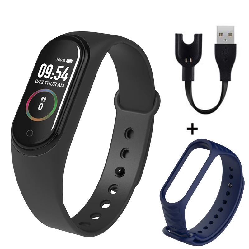 M4 браслет Smartband Спортивный Браслет Smartwatch монитор сердечного ритма фитнес трекер активности кровяное давление Bluetooth