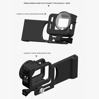 

Gimbal Adapter Adjustable Accessories Action Camera Vlog Ergonomic Durable Portable Switch Mount Plate For GoPro Hero 8 7 6 5