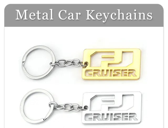 車のキーホルダー,fjクルーザー,キーリングチェーン,トヨタ 