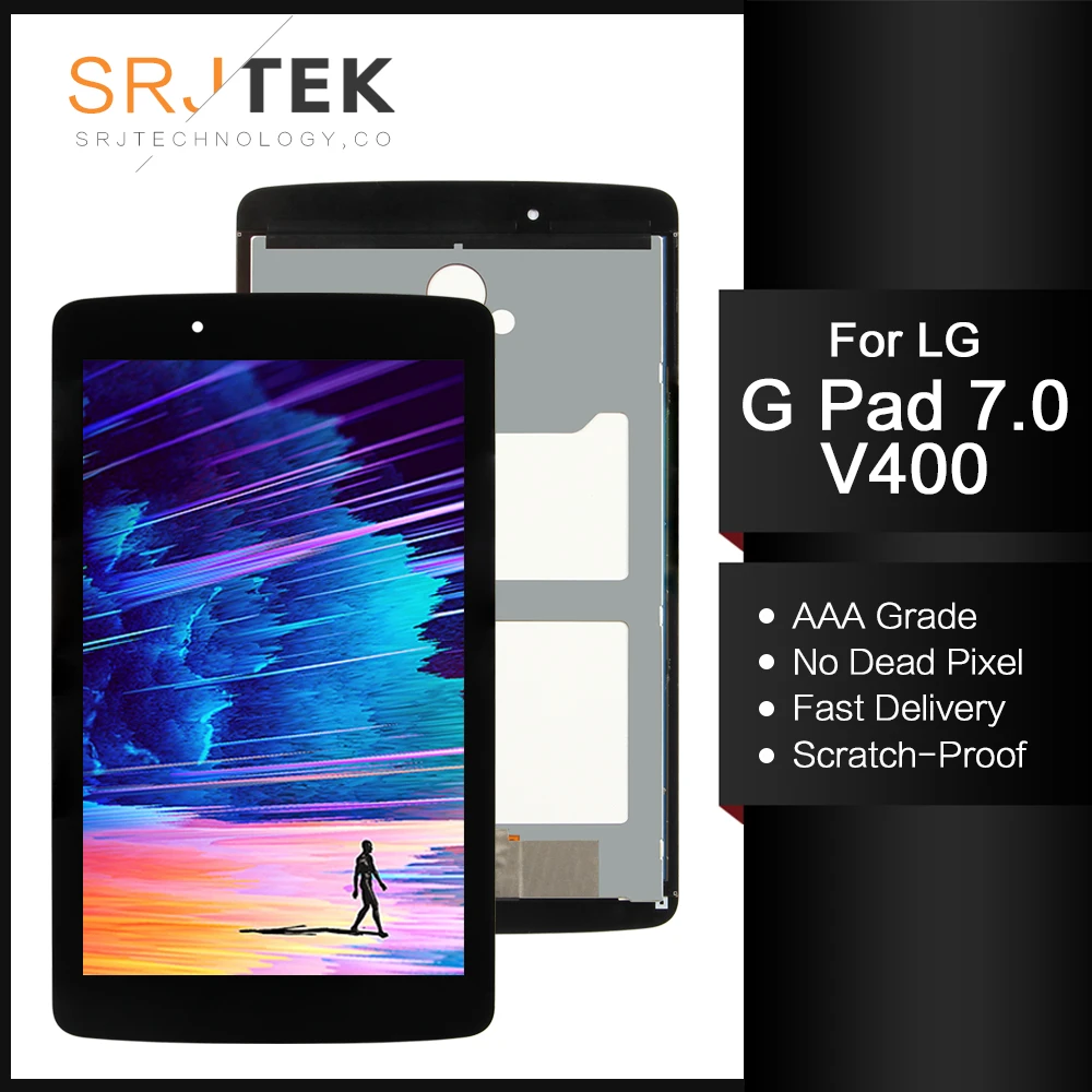 Srjtek For LG G Pad 7.0 V400 LCD Display Touch Screen with Digitizer Sensor Panel Tablet Assembly LD070WX7 | Мобильные телефоны и