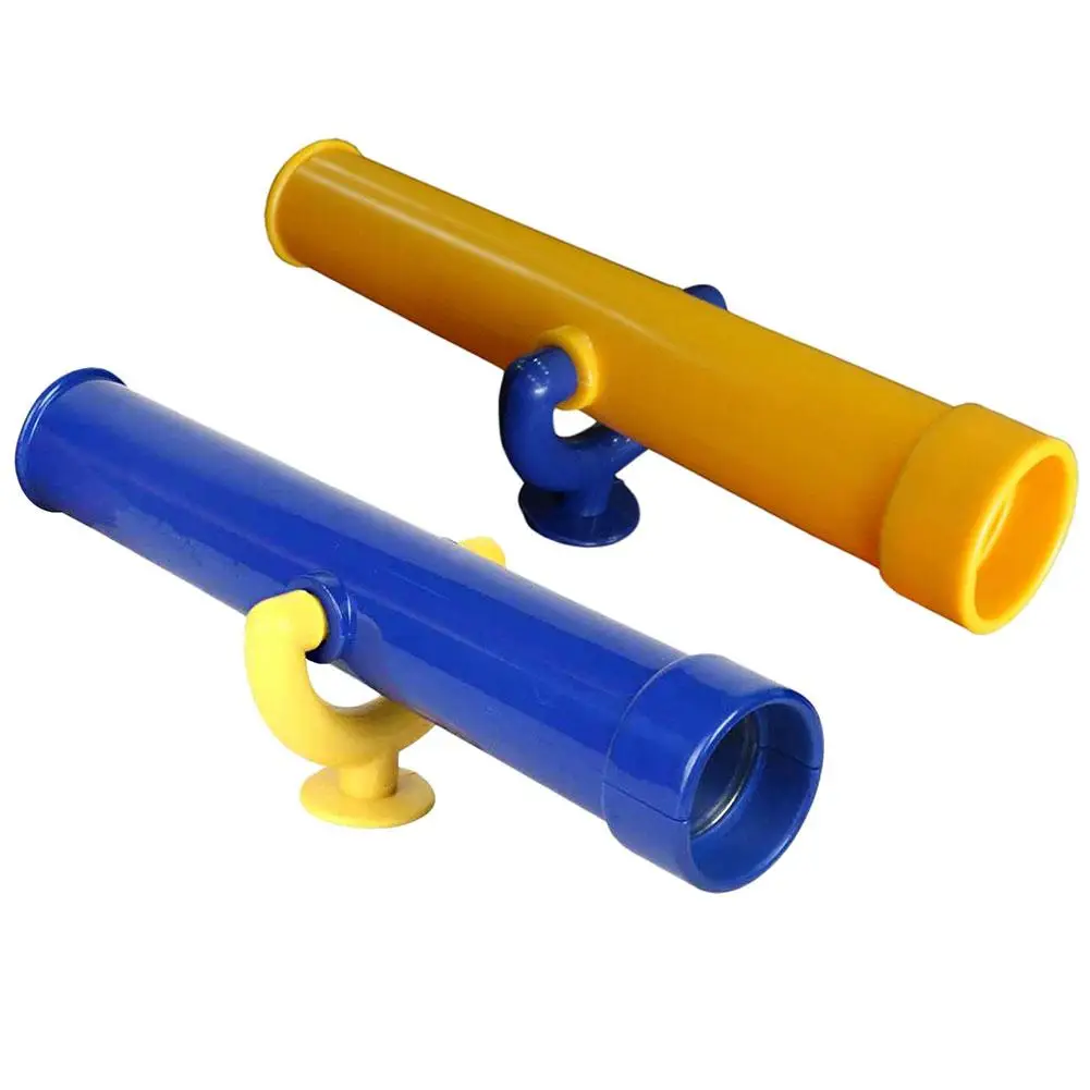 Kids Playground Monocular Pirate Telescope Plastic Toy Children's Outdoor Imagination Game Wooden Swing Set Accessory