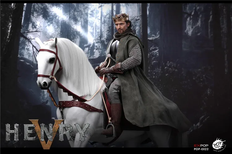 [ESTARTEK] POPTOYS EX22 1/6 король Англии Генрих V с двойными головками 12 дюймов Коллекционная Фигурка игрушечные фигурки хобби подарок
