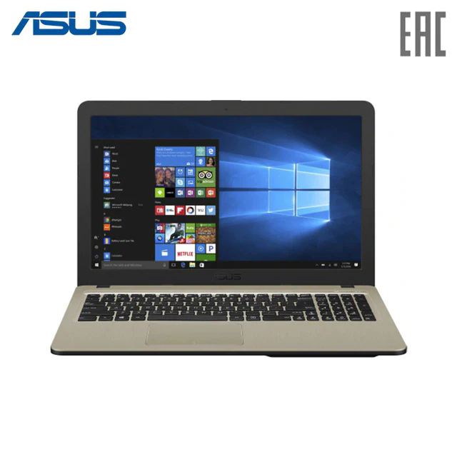 Ноутбук ASUS X540MA-GQ064T 15.6&quot/Celeron N4000/4Гб/500Гб/noODD/Intel UHD 600/Win10 (90NB0IR1-M03660) | Компьютеры и