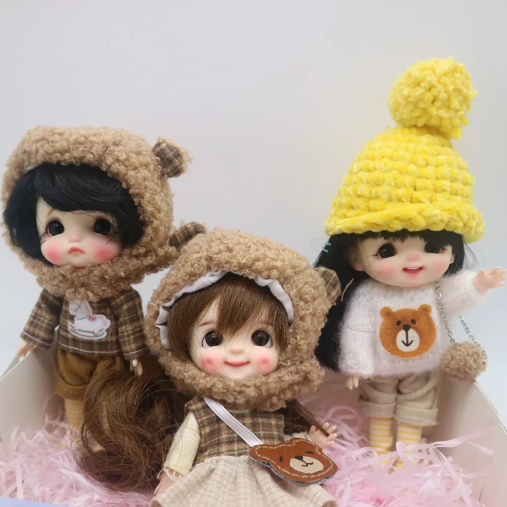 STO doll OB11 customization 1/8 BJD dolls Mini Dimples Eggs Laugh clothing | Игрушки и хобби