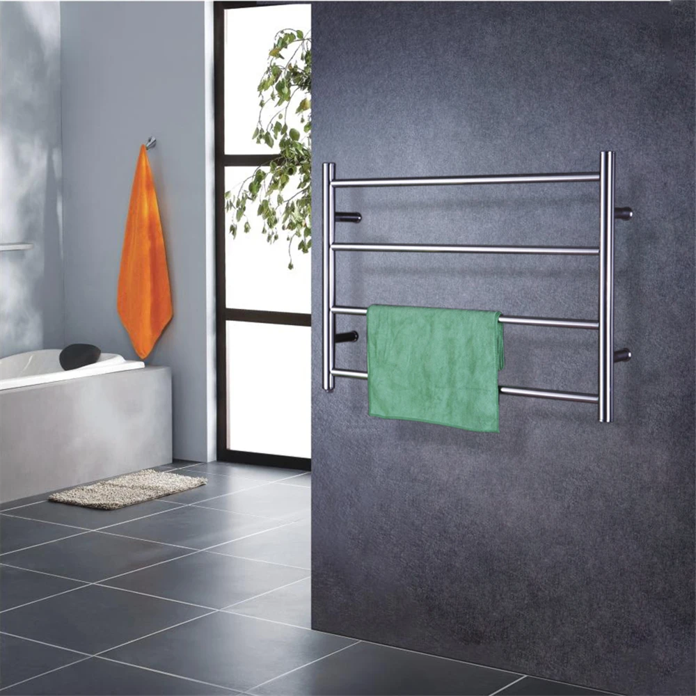 Полка для подогрева и сушки полотенец из нержавеющей стали рельсы полотенцесушитель держатели для полотенец сушилка для туалета и ванной