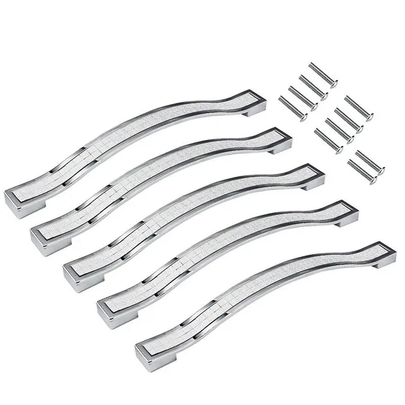 

Crystal Drawer Knobs Europe Style Zine-Alloy Furniture Door Pull Handle for Dresser Cabinet Cupboard Kitchen Knobs Pack of 5 (16