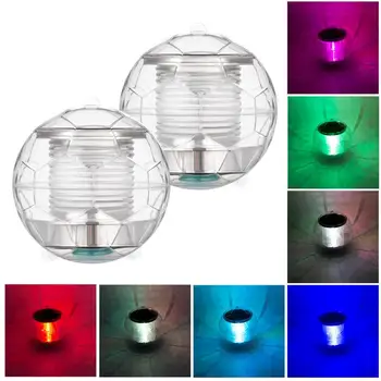 

Solar Power Water Floating Light Swimming Pool Ball 7Colors LED Flashing Lamp for Pond Garden Swimming Pool Fountain