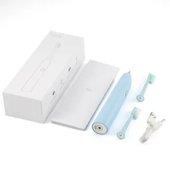 

U-kiss Blue Waterproof IPX 7 Electric Sonic Toothbrush With DuPont Bristles One Key to Switch Five-speed Cleaning Mode