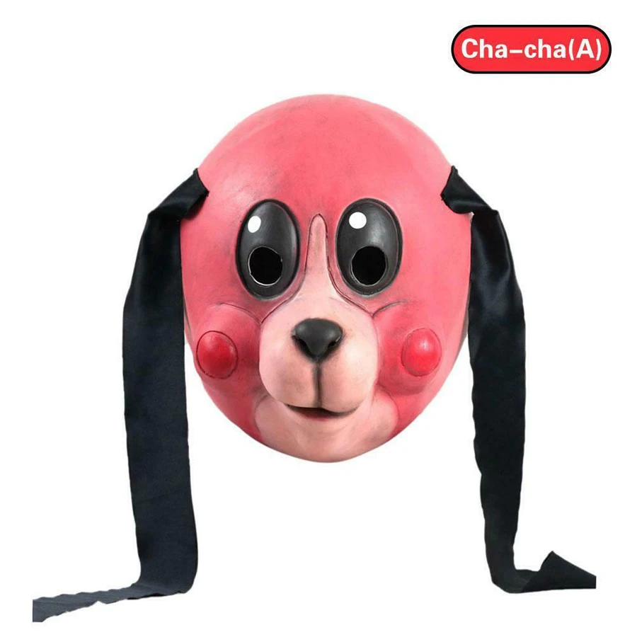 Зонтик Academy Hazel Mask Cha Mask принадлежности для костюмированной вечеринки латексная маска Забавные Животные Хэллоуин Карнавальная маска