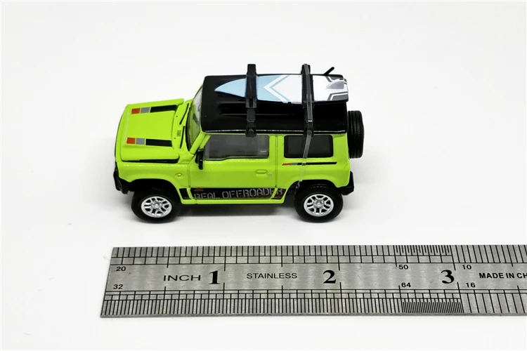 1:64 ERA автомобиль Suzuki Jimny коробка #12 детский синий капучино #13 Япония пожарная