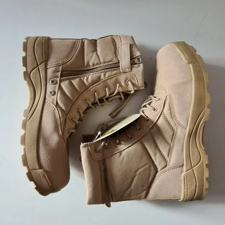 Men Desert Tactical Military Boots Mens Working Safty Shoes Army Combat Boots Militares Tacticos Zapatos Men Shoes Boots Feamle (1)
