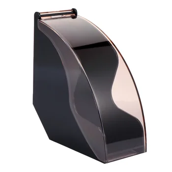 

1pc Rack Reusable Coffee Filter Paper Storage Rack Plastic Handmade Coffee Paper Box Black for Restaurant Cafe Hotel