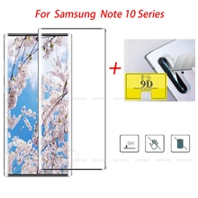 2-in-1 Note10+ Tempered Glass for Samsung Galaxy Note 10 Plus Camera Screen Protector on For Samsung Note 10 Pro Protective Film protective matte pet screen protector for samsung galaxy note pro 12 2 transparent